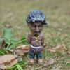 1pc Hip-Hop Singer Statue, Music Artist Sculpture Table Decoration, Gift For Hip-Hop Lovers, Garden Resin Decoration