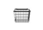 Oceanstar Stackable Metal Wire Storage Basket Set for Pantry, Countertop, Kitchen or Bathroom ‚Äì Black, Set of 3